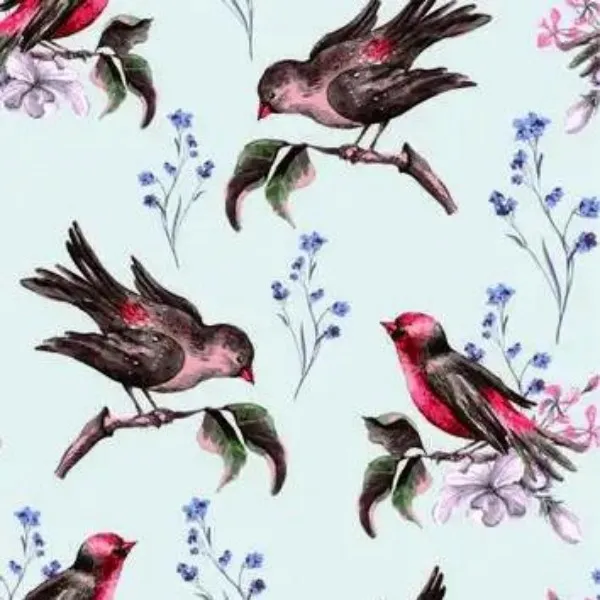 Floral Woven Fabric